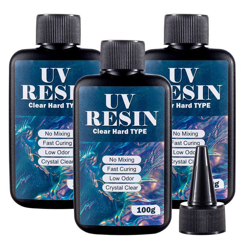 Resin Jewelry Kit - 100/200/300g UV-hars Hard Type Kristalheldere Lijm