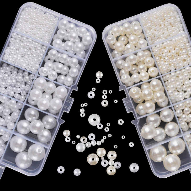 Resin Crafts Diy - 800 stks Kunstmatige Faux Parel Hars