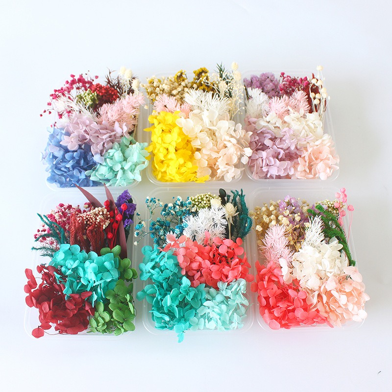 Flower Preservation Resin - Geperste bloemen DIY-kit, seizoensgeschenk, handgemaakt, creatief,