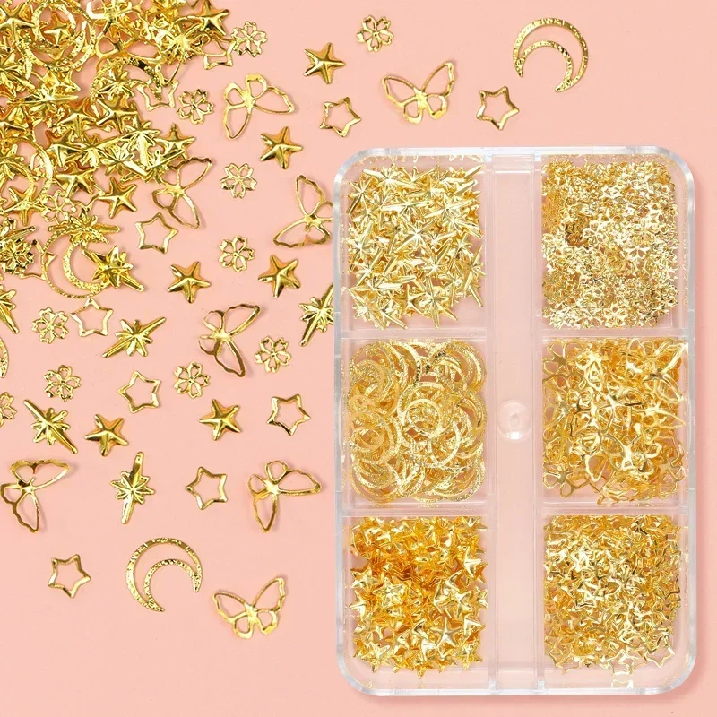 Resin Ocean Wave Mold - 550 stks/doos Metallic Vlinder Epoxy Accessoires