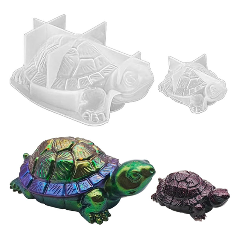 Resin Ocean Wave Mold - 3D Schildpad Harsen Molds Dikke Siliconen