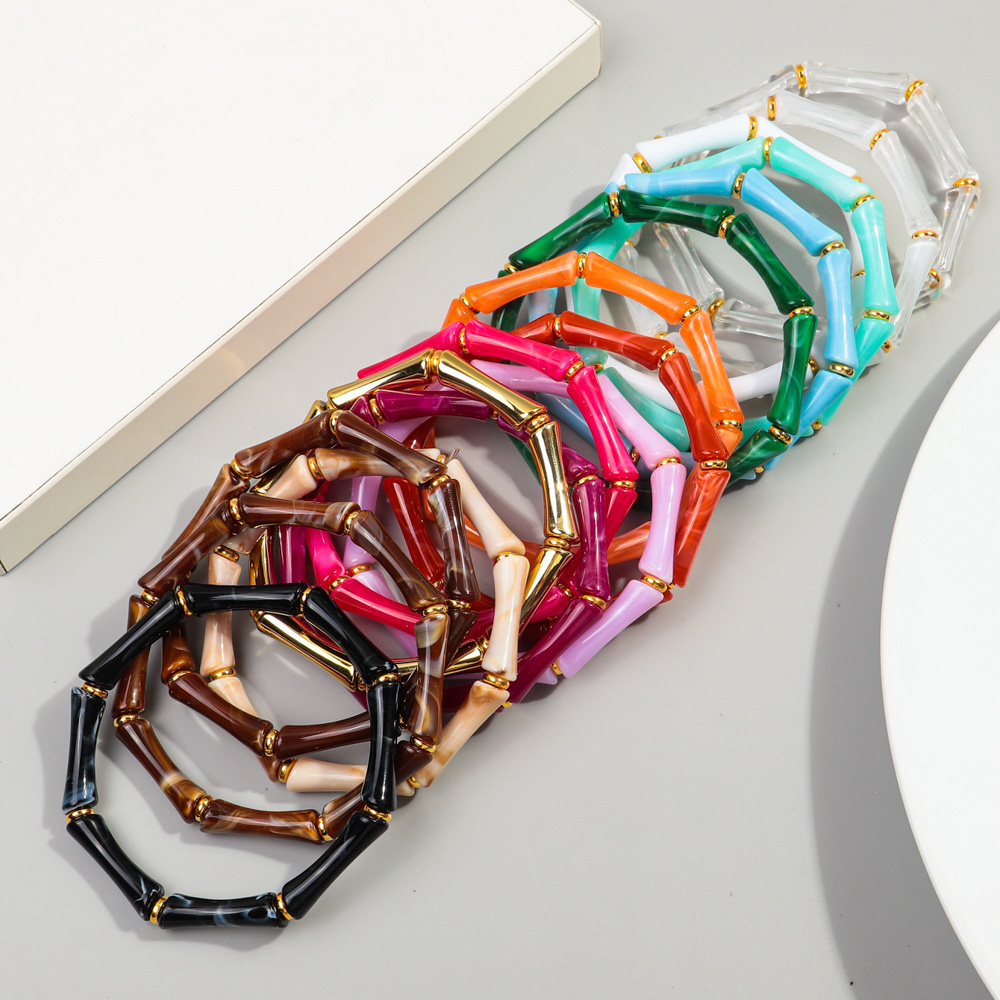 3 stks/set Boho Bamboe Acryl v - Resin Jewelry Kit recensie en prijs