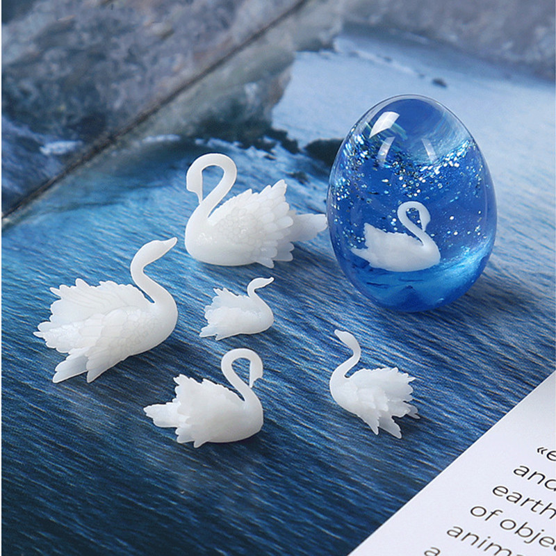 4 Stks/partij 3D Micro Zwaan L - Resin Ocean Wave Mold recensie en prijs