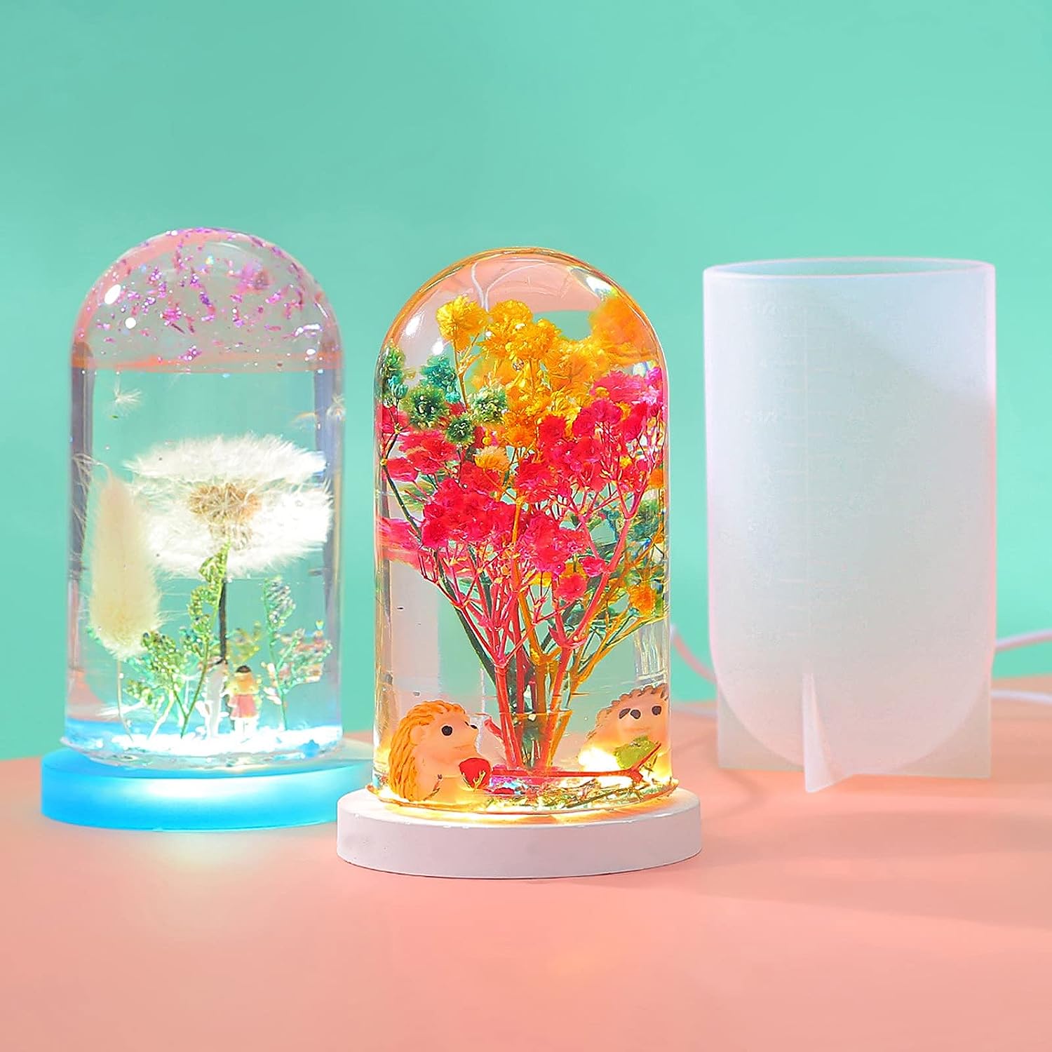 DIY Kristal Epoxyhars Mal Led  - Resin Ocean Wave Mold recensie en prijs