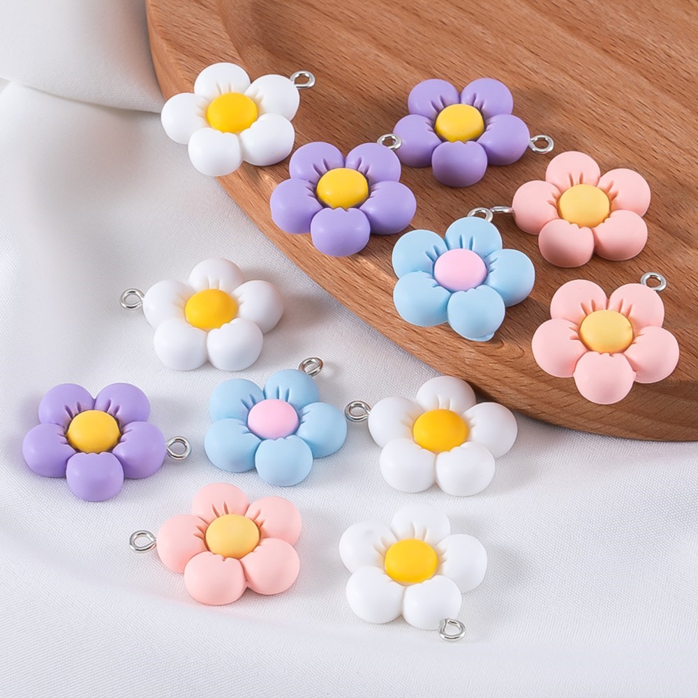 10 stks 1 stks 21*25mm Kleurri - Flower Preservation Resin recensie en prijs