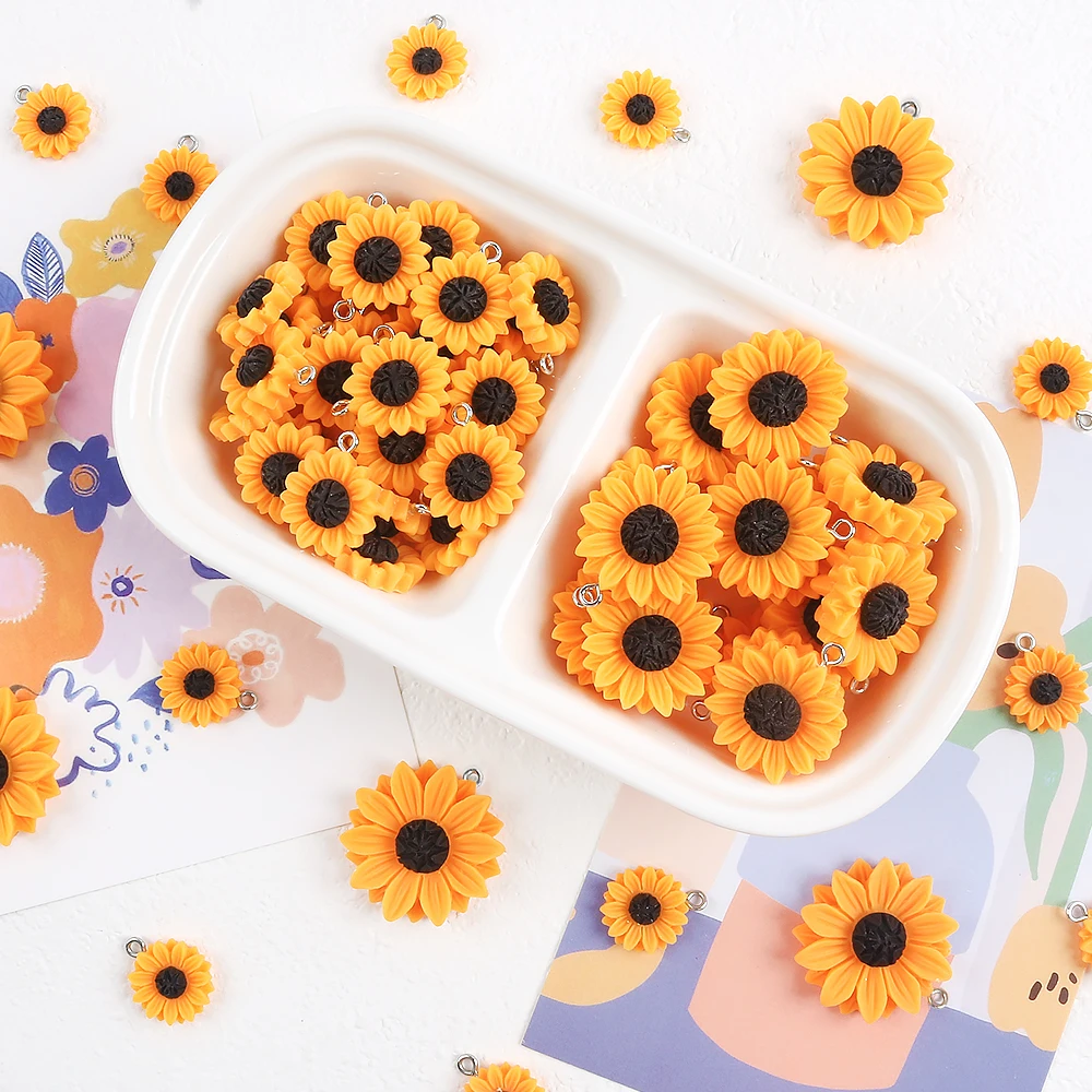 10pcs 16/18/24/30mm Hars Zonne - Flower Preservation Resin recensie en prijs