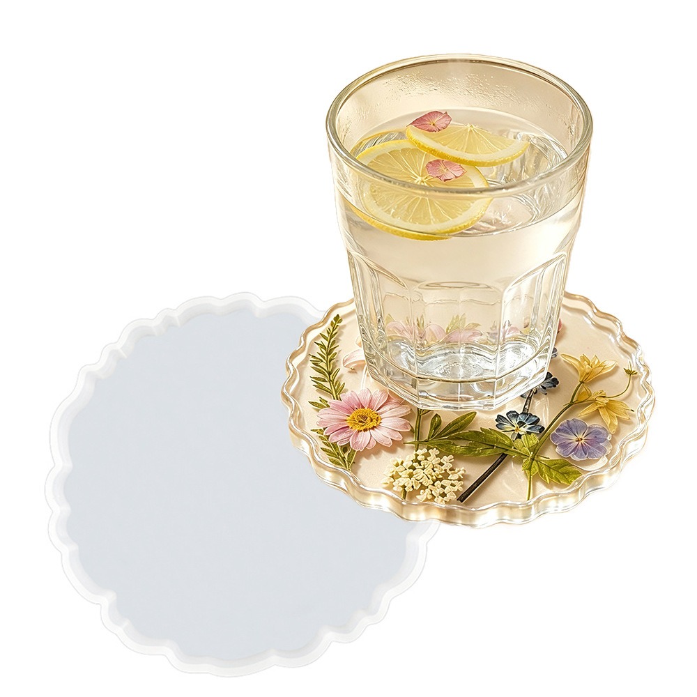 DIY Kristal Epoxyhars Coaster  - Flower Preservation Resin recensie en prijs