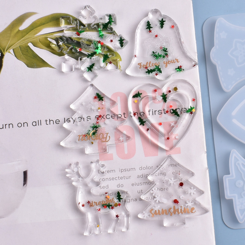Kerst schimmel DIY hars krista - Resin Jewelry Kit recensie en prijs