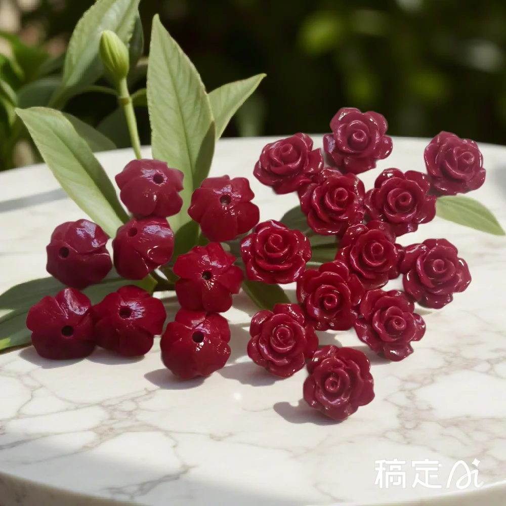 8/10mm Koraal Kralen Camelia B - Flower Preservation Resin recensie en prijs