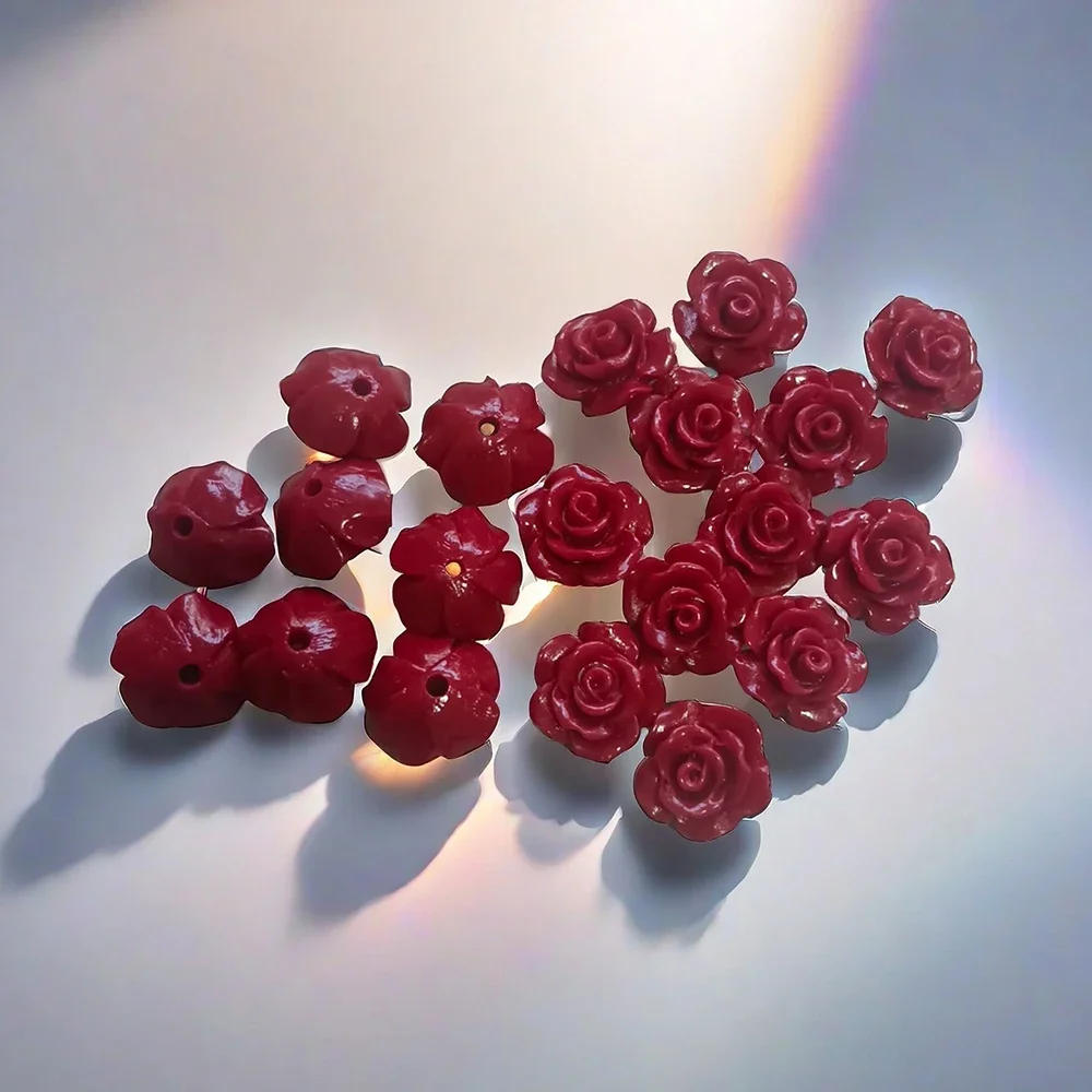 8/10mm Koraal Kralen Camelia B - Flower Preservation Resin recensie en prijs